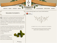 Tablet Screenshot of currysrestaurant.com